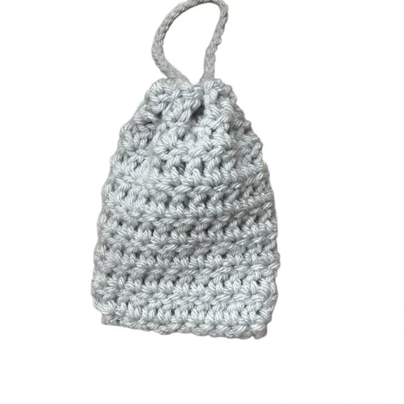 3/$18 Dashing Diva Gloss Gel Nail Strips(Black/Gold/Leopard) &Gray Crochet Bag - Picture 4 of 5